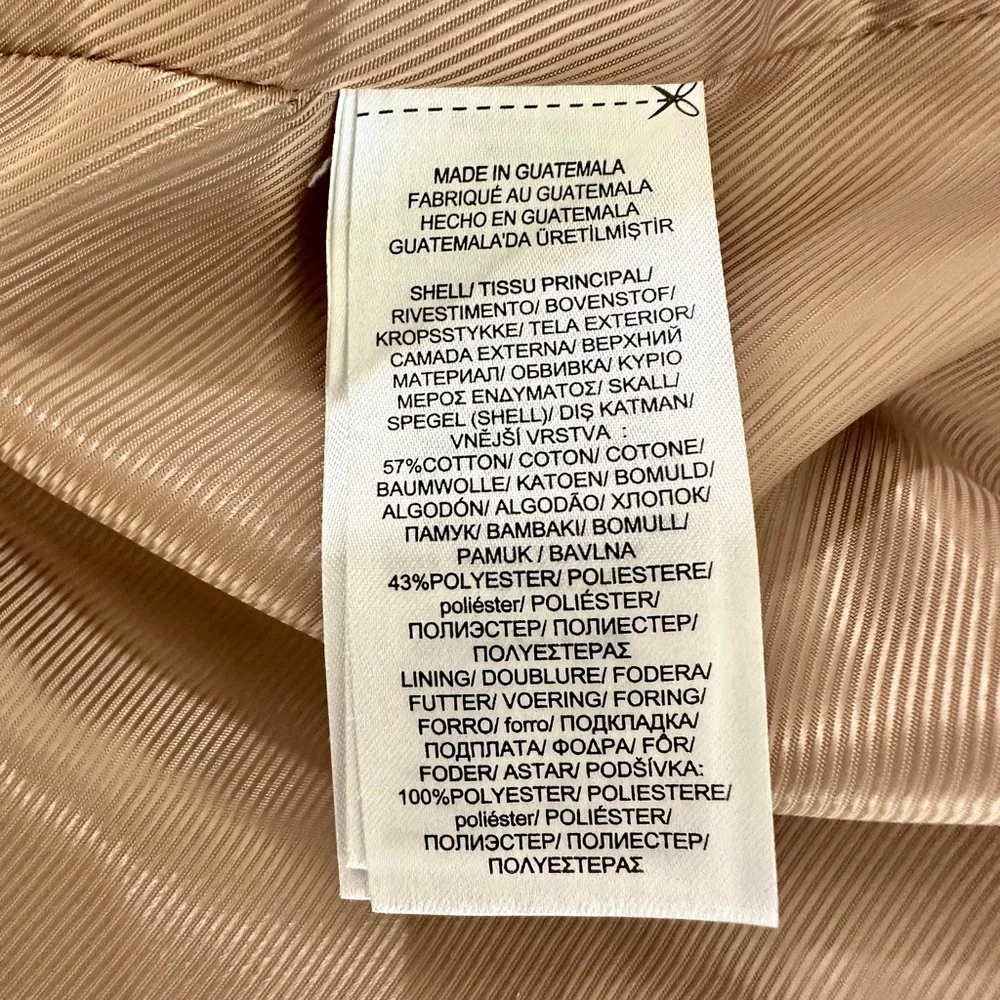 Ralph Lauren Women's Trench Coat Cotton Blend - Picture 6 of 16